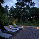 Le Peruguet - Maison Avec Piscine Et Bois Prive Margueron